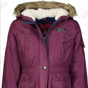 london fog girls’ parka jacket